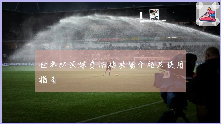 世界杯买球资讯站功能介绍及使用指南
